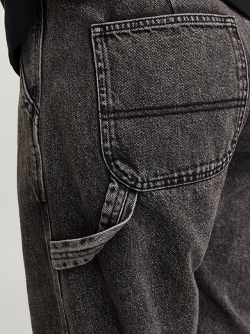 JACK & JONES Loose fit Jeans 'JJIEddie JJCarpenter' in Black