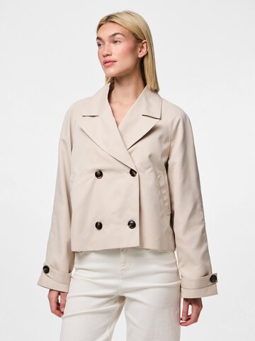 PIECES Between-seasons coat 'PCScarlett' in Grey: front