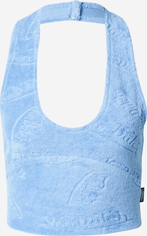 Von Dutch Originals Gebreide top 'STEVIE' in Blauw: voorkant