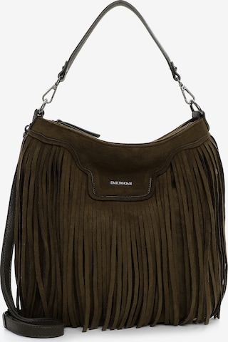 Emily & Noah Pouch 'Hedda' in Green: front