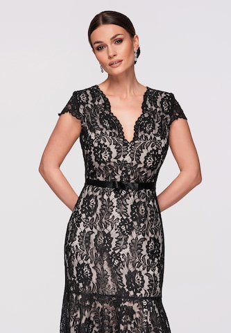 Robe de soirée Ombre en noir