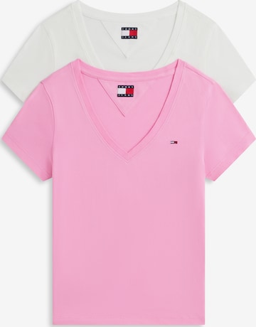 Tommy Jeans Shirt in Pink: front