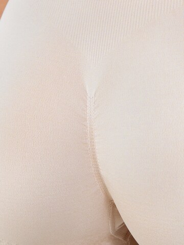 Coupe slim Pantalon de sport 'Amaze Scrunch' Smilodox en beige