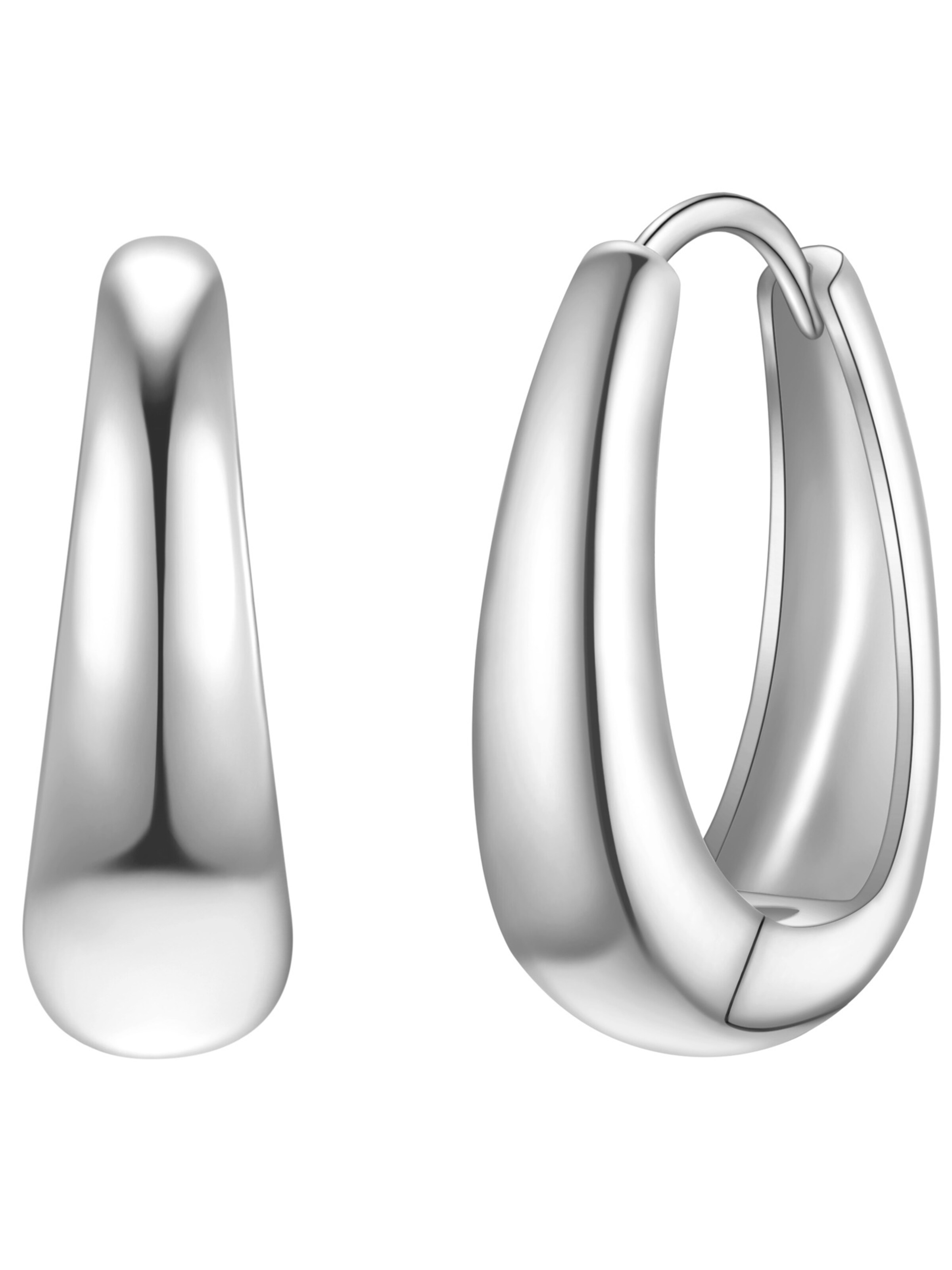 Glanzstücke München - Pendientes en plata: frente