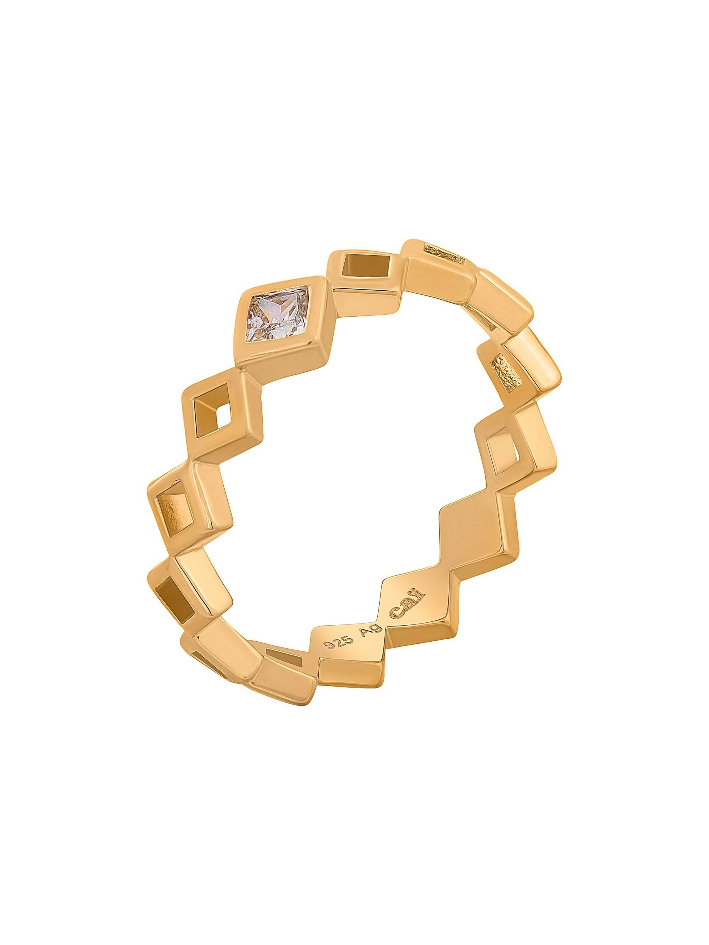 Bague caï en jaune