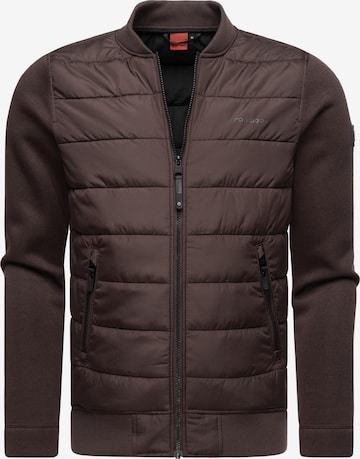 Ragwear Between-season jacket in Brown: front