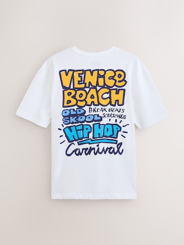 Next - Camiseta en blanco
