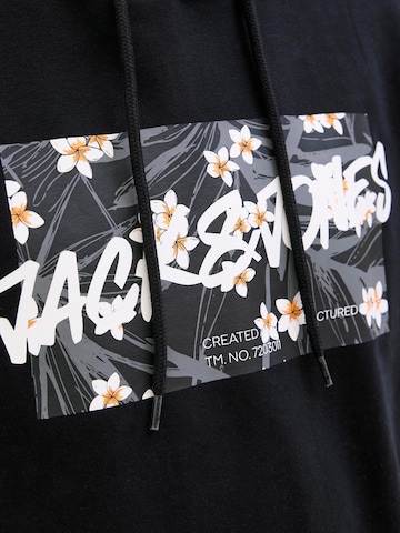 JACK & JONES Sweatshirt 'JJHawaii' i sort