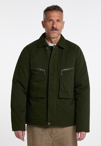 Veste mi-saison 'Imane' DreiMaster Vintage en vert : devant