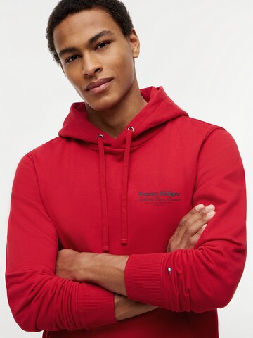 Sweat-shirt TOMMY HILFIGER en rouge