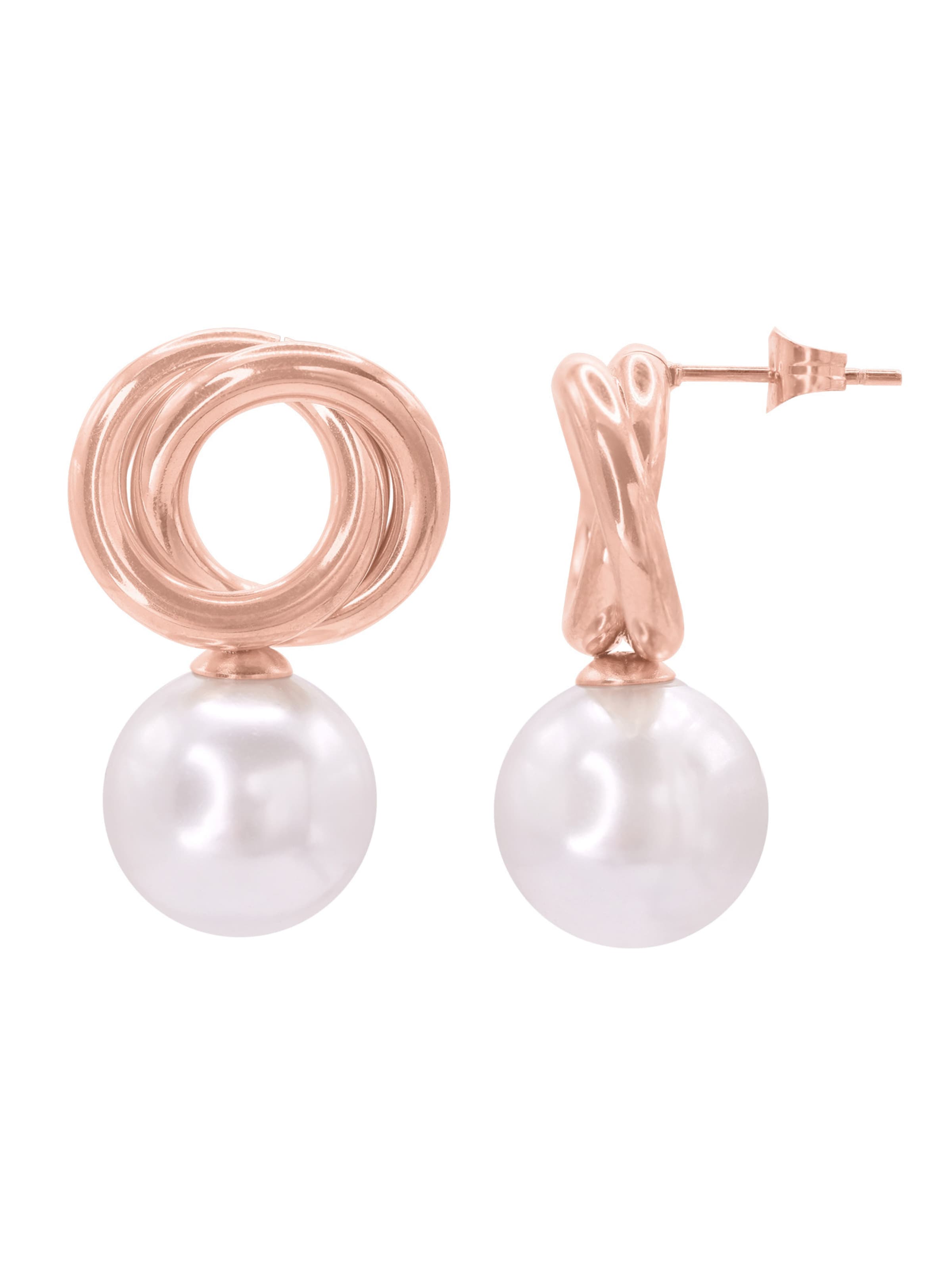 Heideman Earrings 'Cato' in Gold: front