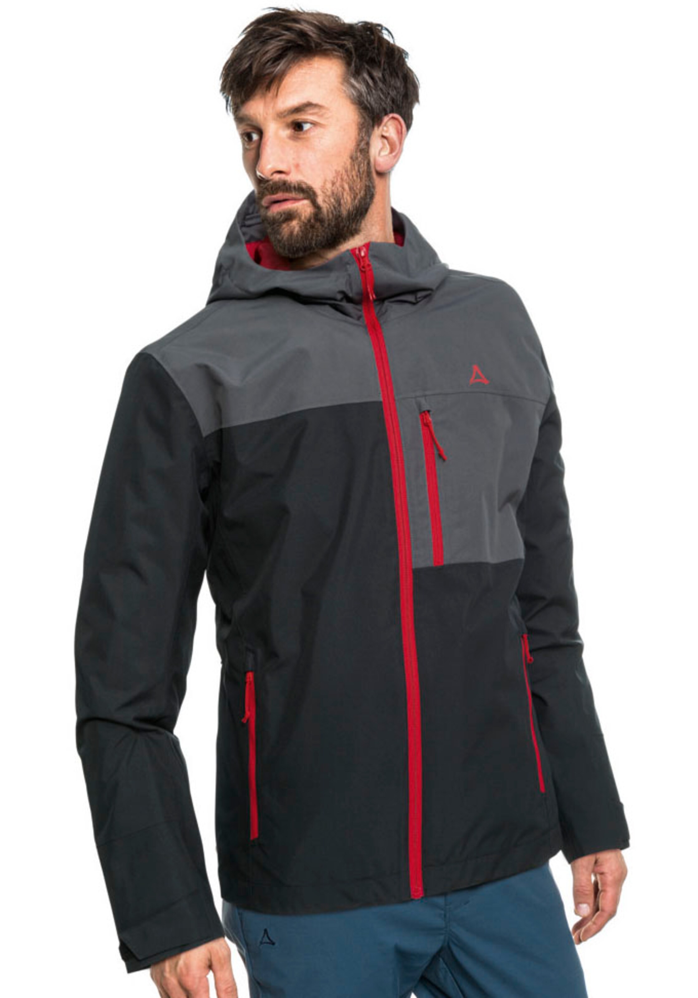 Schöffel - Casaco outdoor 'Winterhude' em preto: frente