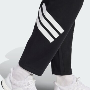ADIDAS SPORTSWEAR Štandardný strih Športové nohavice 'Future Icons' - Čierna