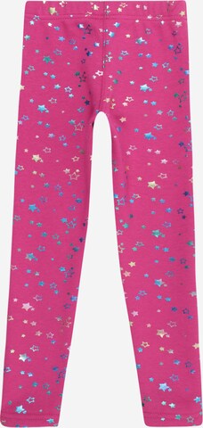 Coupe slim Leggings 'Stars' SALT AND PEPPER en rose