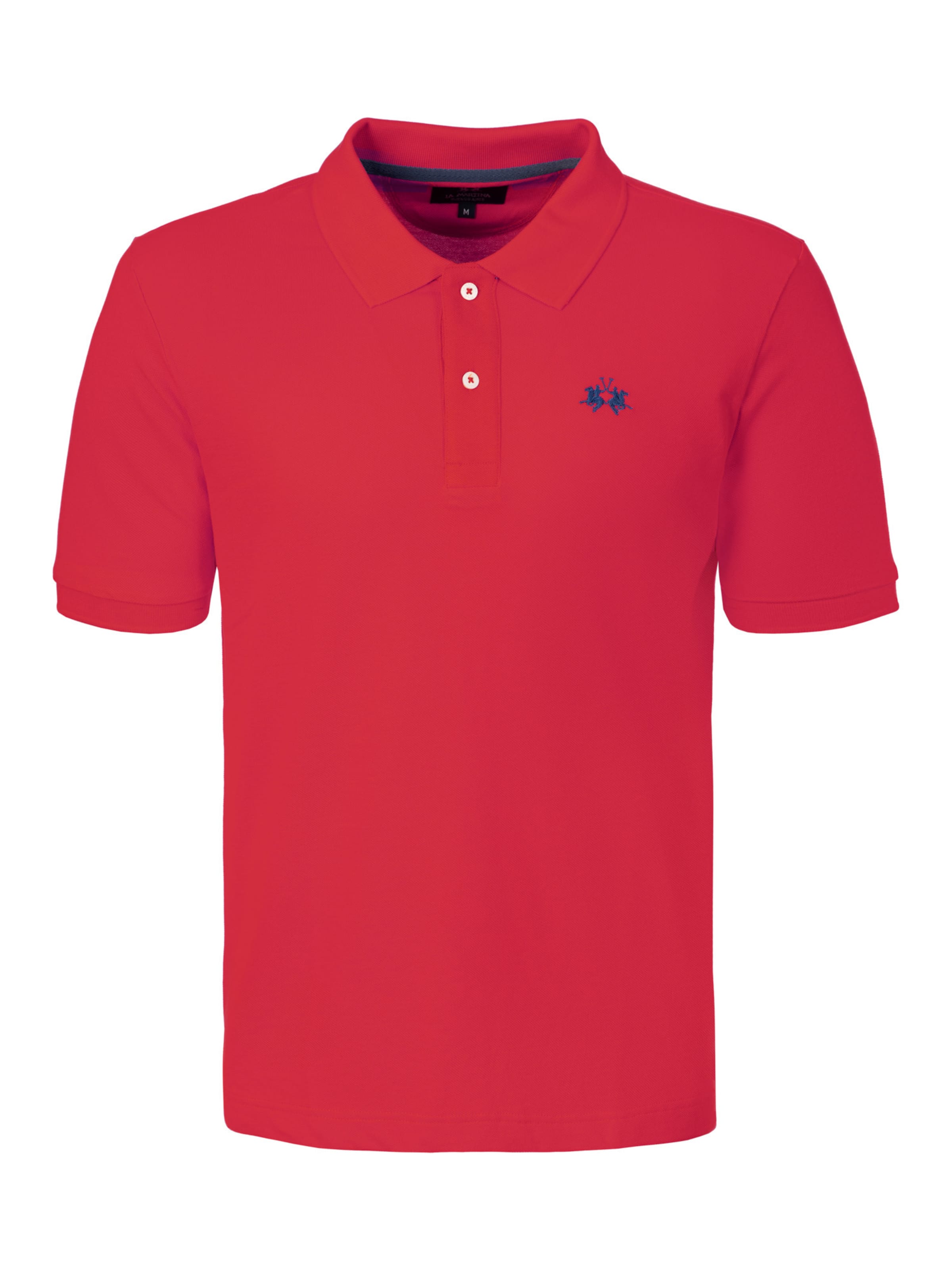 La Martina Poloshirt 'Bpmp11' in Rot: Vorderseite