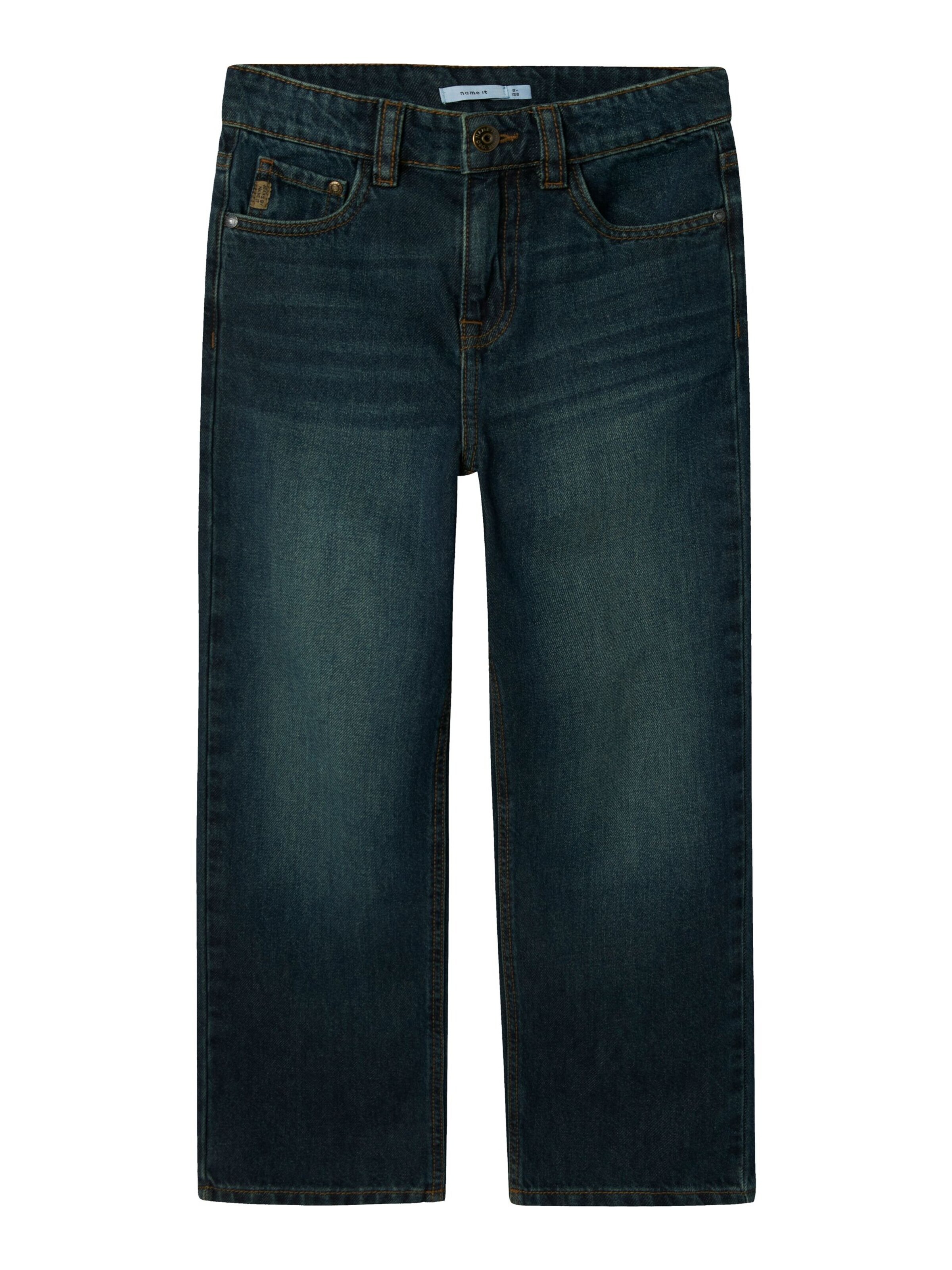 NAME IT Jeans 'Jeans regular fit NKMRYAN STRAIGHT JEANS 3418-BE' in 134 in Night blue, Item view