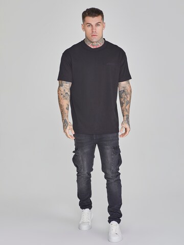 T-Shirt SikSilk en noir