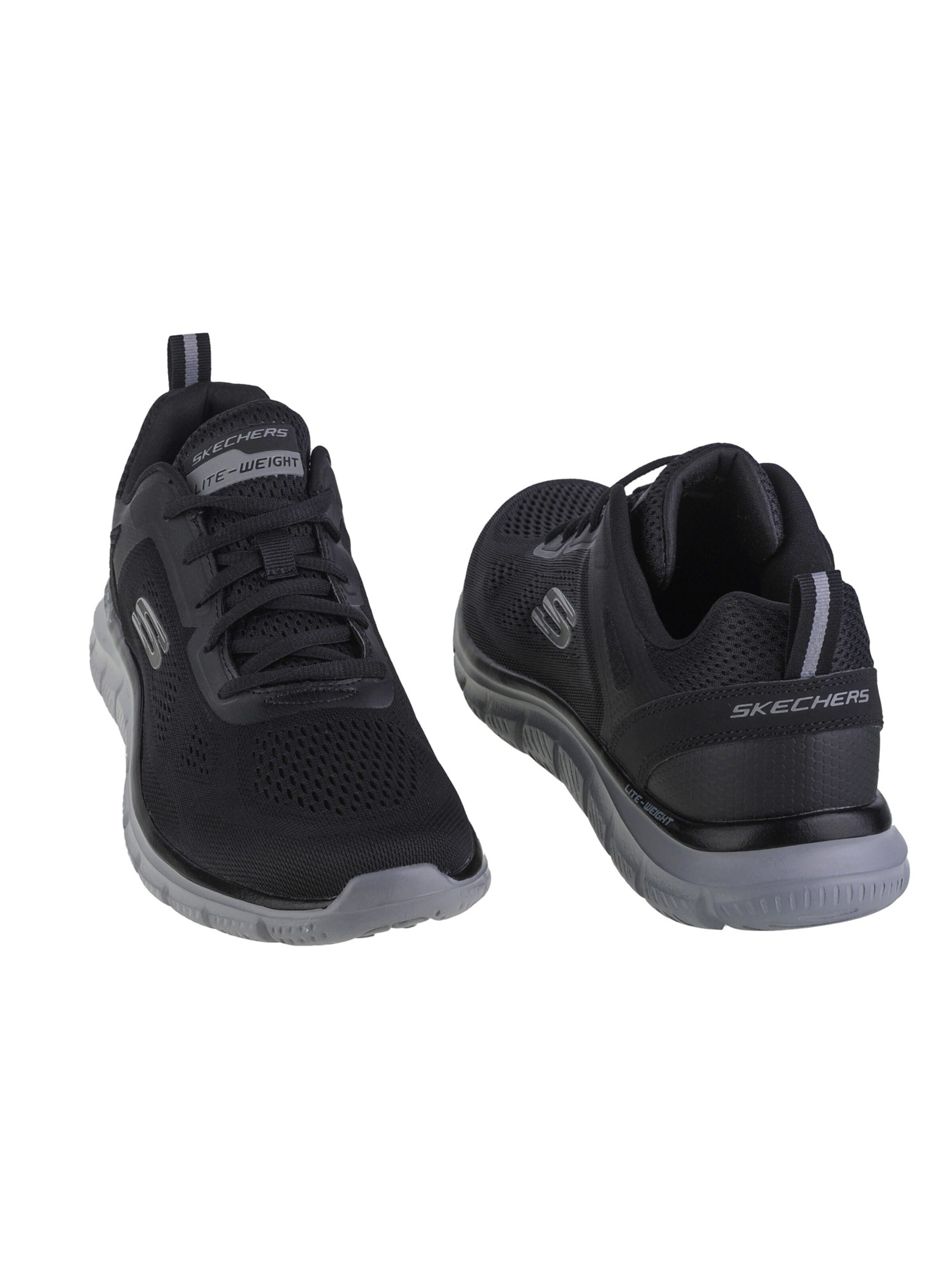 SKECHERS Sneakers laag 'Skechers TRACK - BROADER' in Zwart