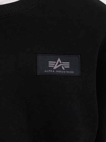 juoda ALPHA INDUSTRIES Megztinis be užsegimo