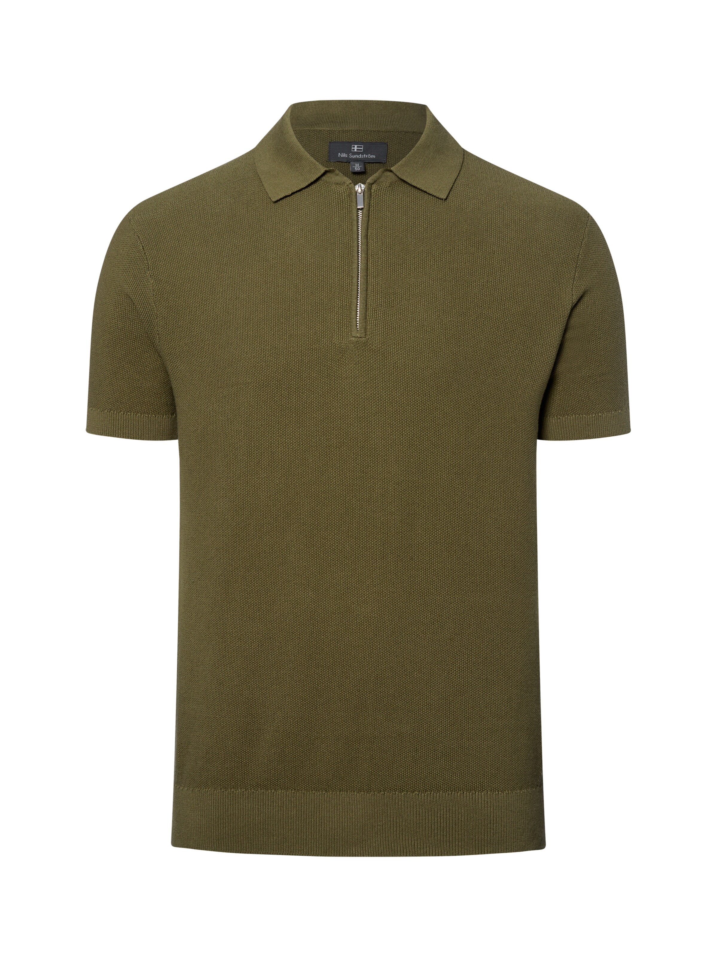 Nils Sundström Poloshirt in Grün: Vorderseite