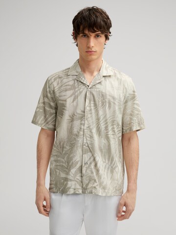 JOOP! Comfort fit Button Up Shirt 'Kawai' in Beige: front