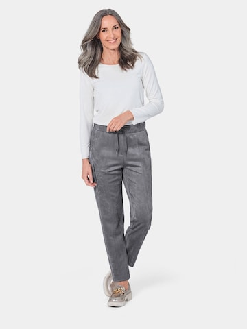 Goldner Regular Pants 'Martha' in Grey