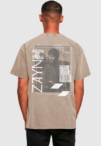 Merchcode T-Shirt 'Zayn - Indigo' in Grün: Vorderseite