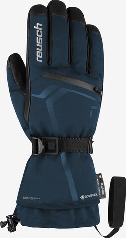 REUSCH Athletic Gloves 'Down Spirit' in Blue