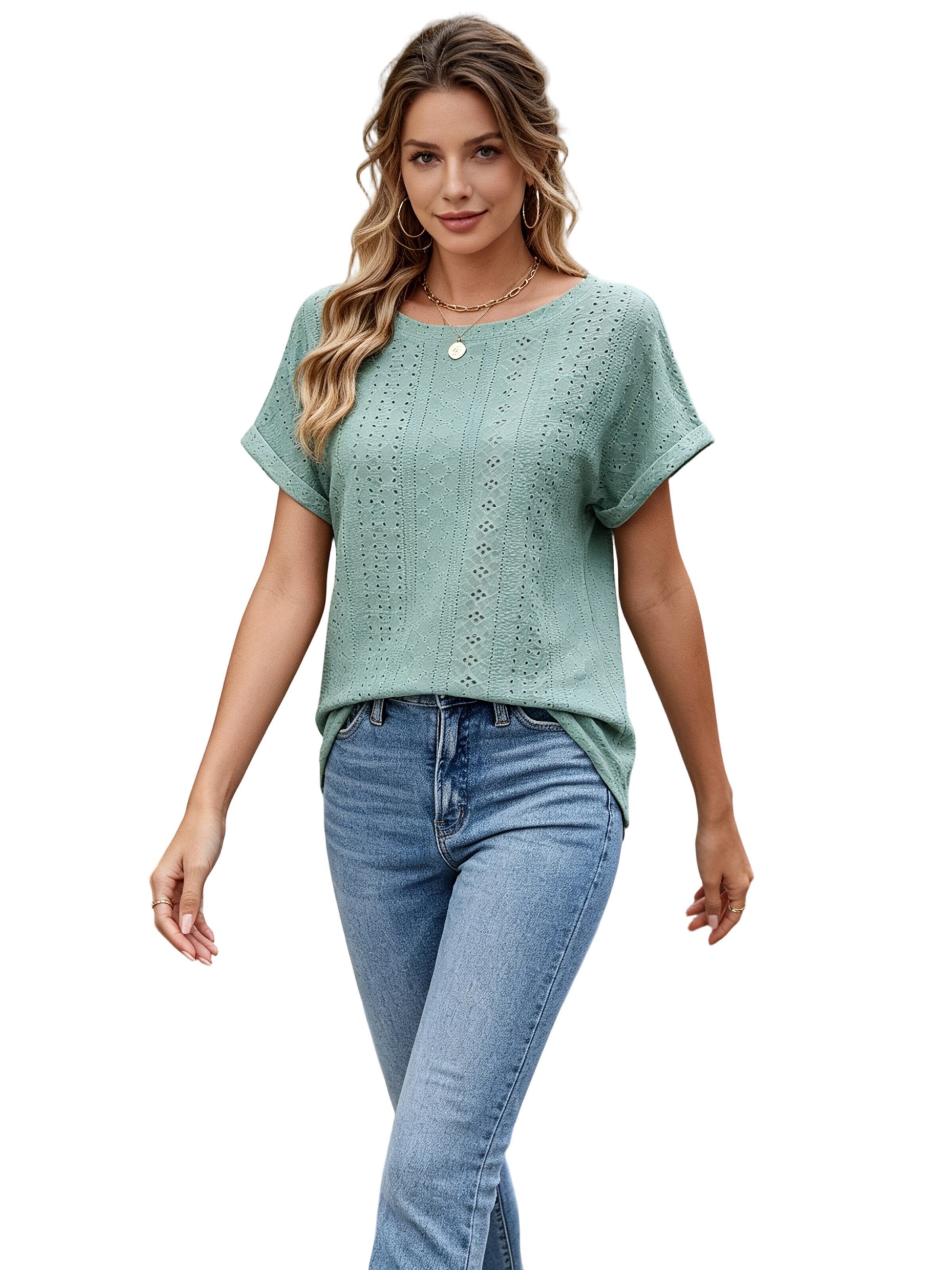 Yesfashion Shirt‌ in Grün