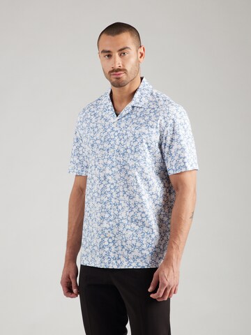 Michael Kors - Ajuste regular Camisa en azul: frente
