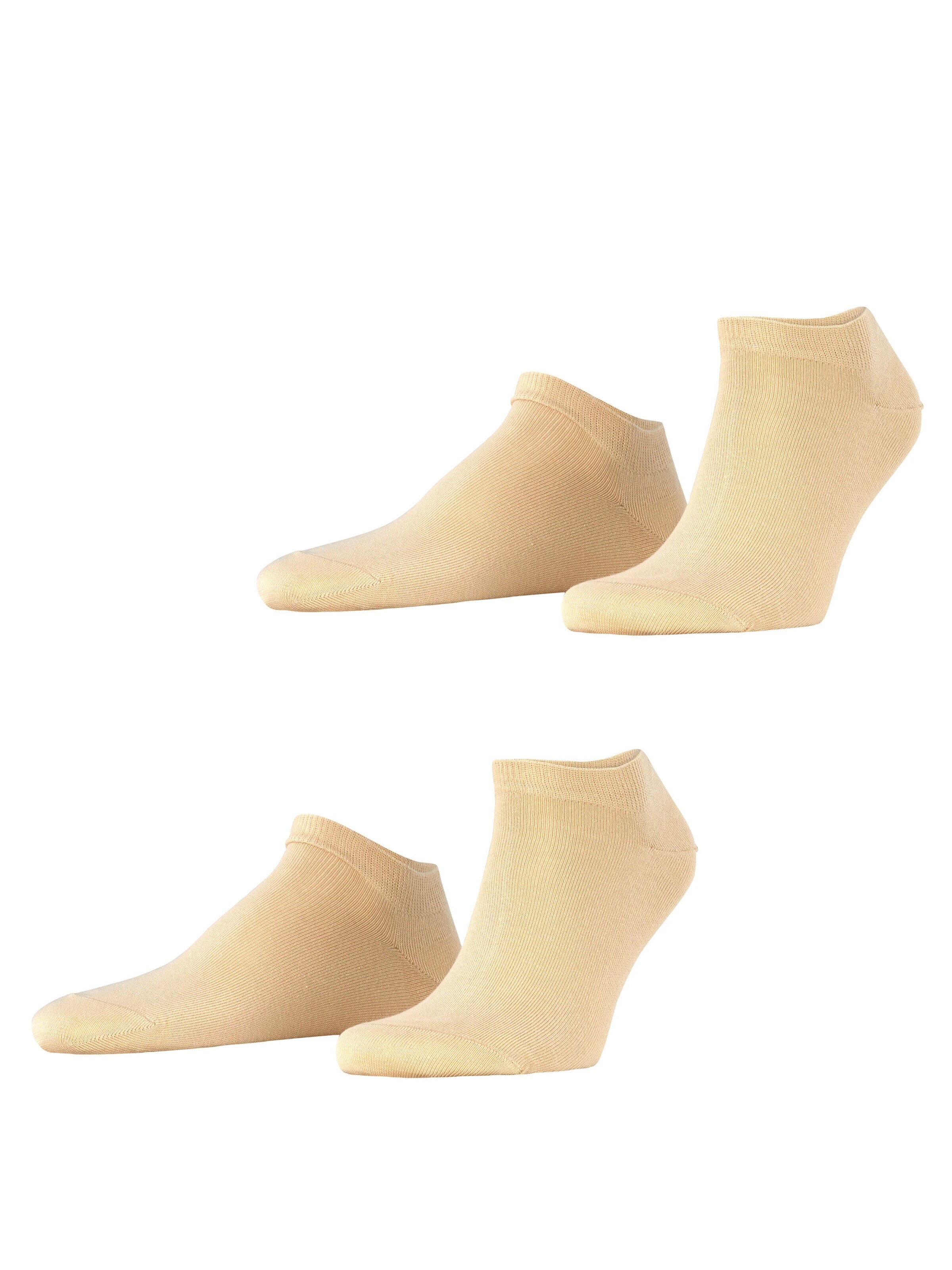 ESPRIT Füßlinge 'Basic Uni 2-Pack'‌‌‌‌‌‌‌‌ in Beige: Vorderseite