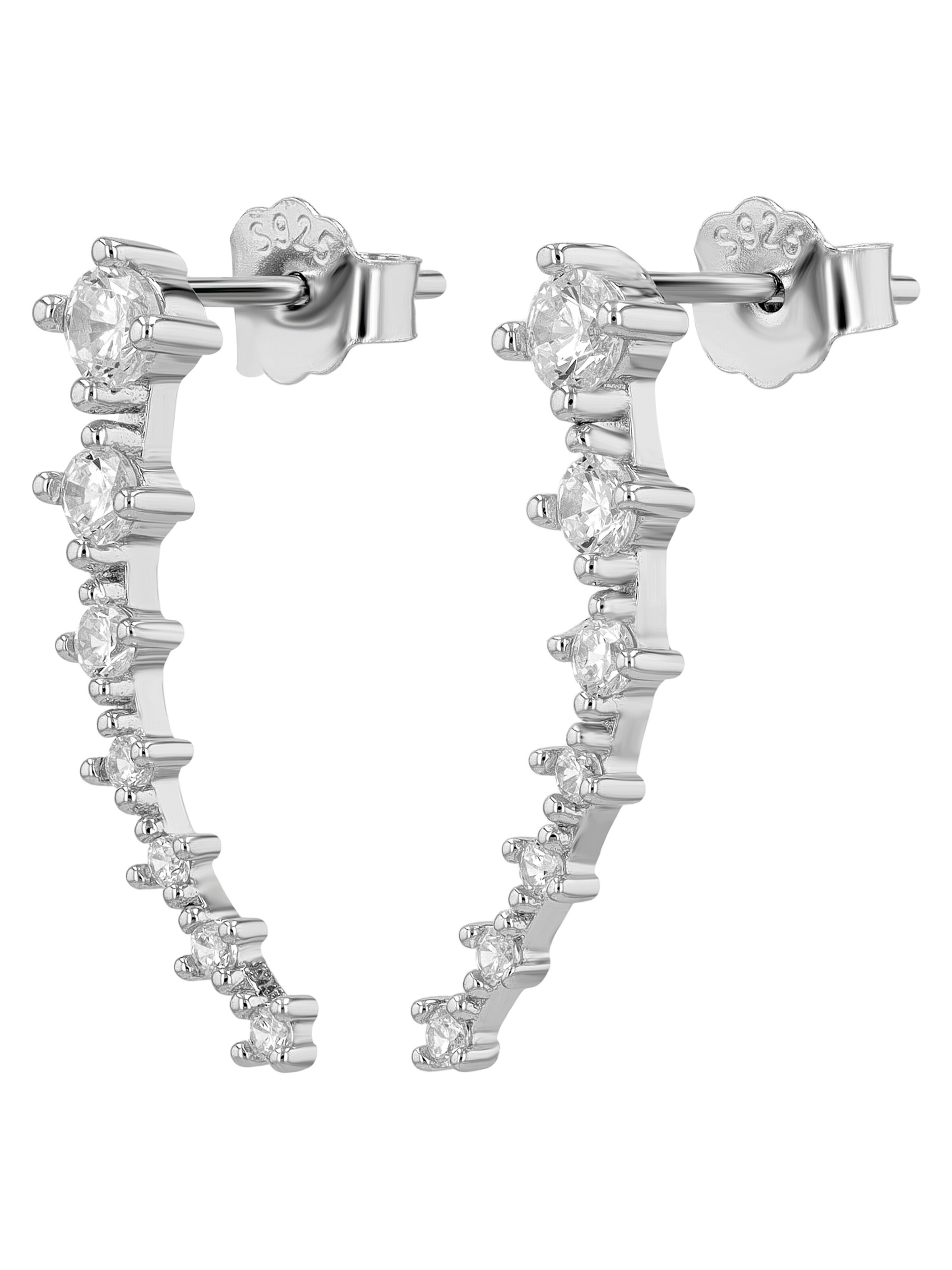 Akzent Earrings 'langlebig' in Silver