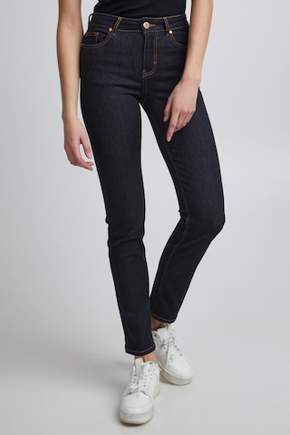 PULZ Jeans Skinny 5-Pocket-Jeans 'PZEMMA' in Blau: predná strana