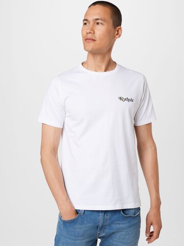Rotholz T-Shirt in Weiß: predná strana