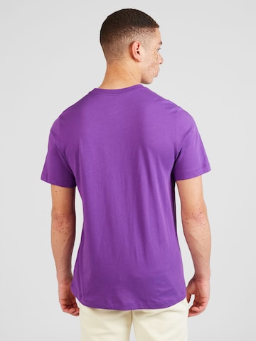 Nike Sportswear Majica 'CLUB' | vijolična barva