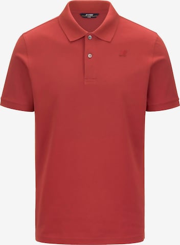 K-Way - Camiseta 'K-WAY AMEDEE PIQUE SLIM T-Shirt e Polo' en rojo: frente