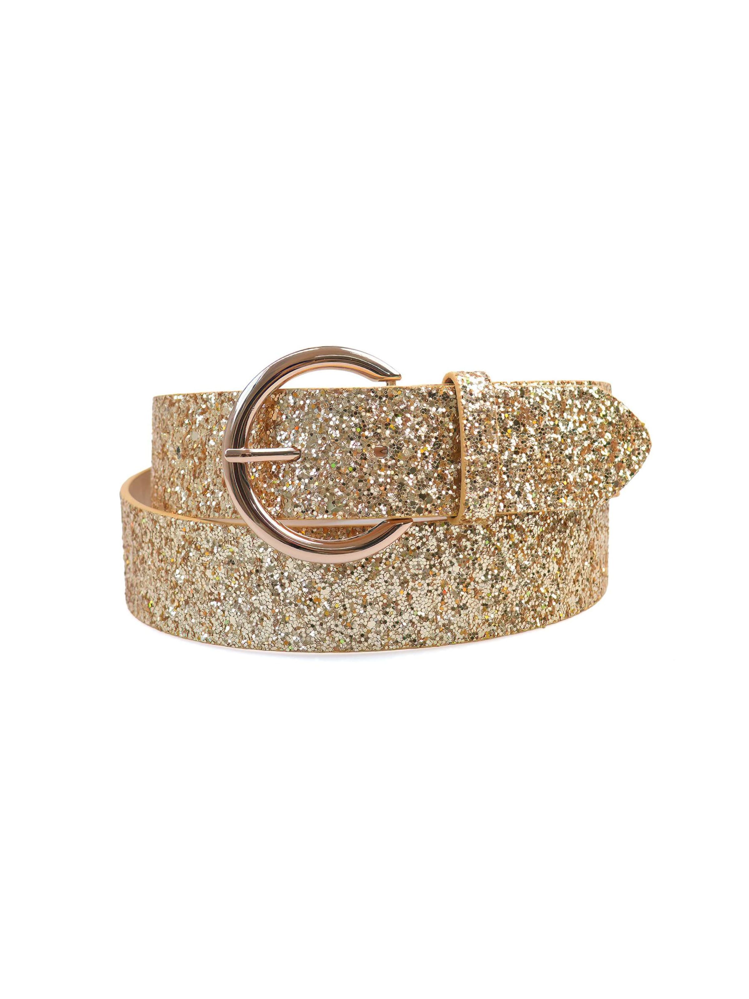 AVANT-GARDE PARIS Belt 'Rosana' in Gold: front