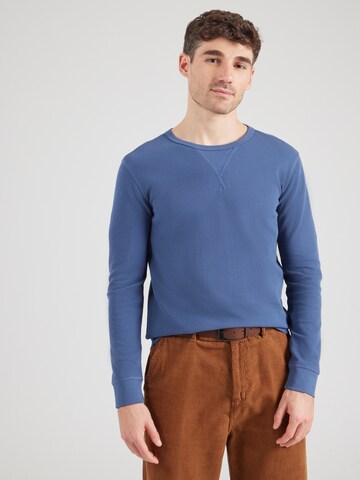 T-Shirt SCOTCH & SODA en bleu : devant