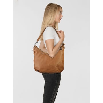 Harbour 2nd Shoulder bag 'Anchor Love' in Brown: front