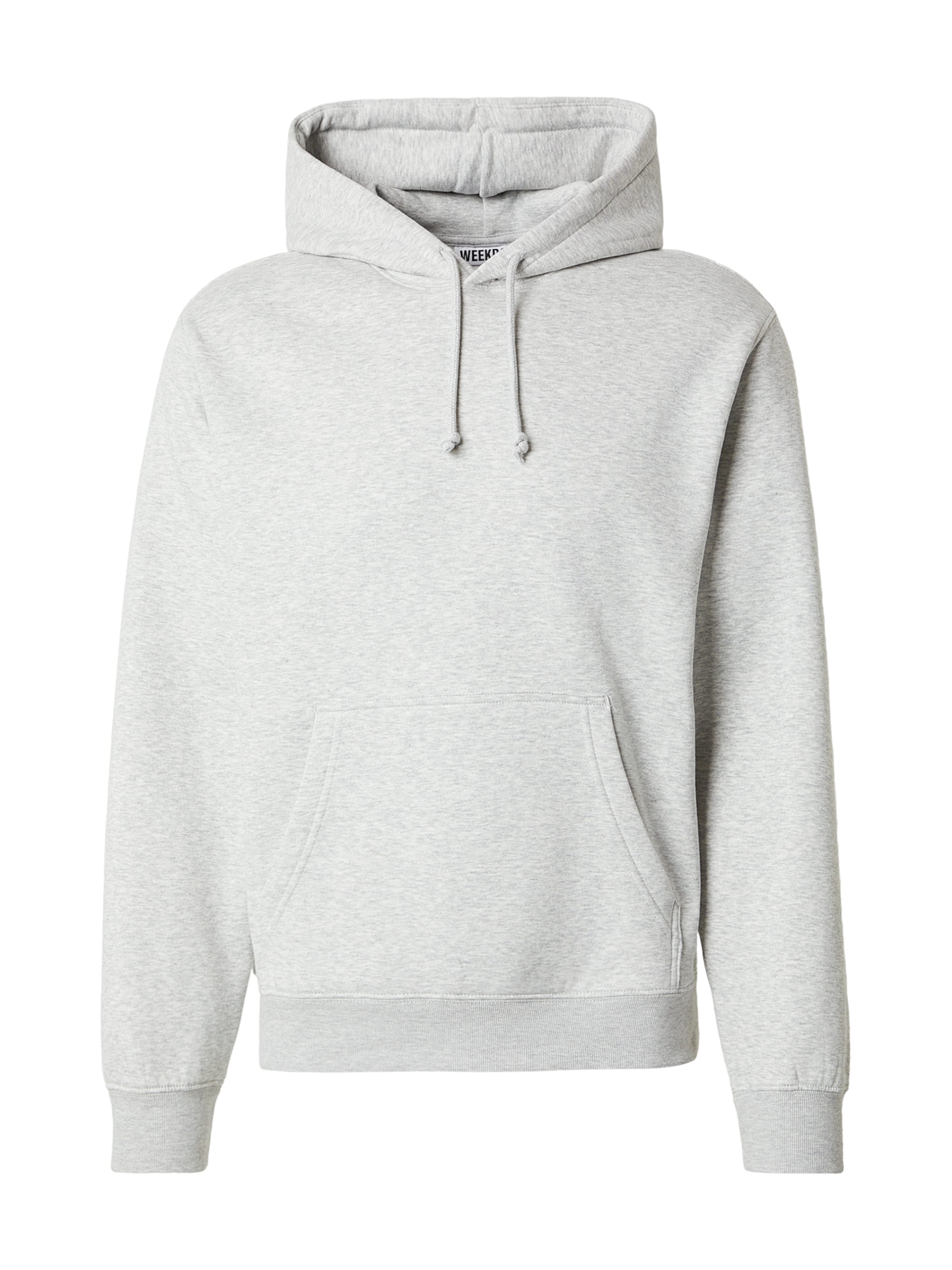 WEEKDAY - Sudadera 'Classic' en gris: frente