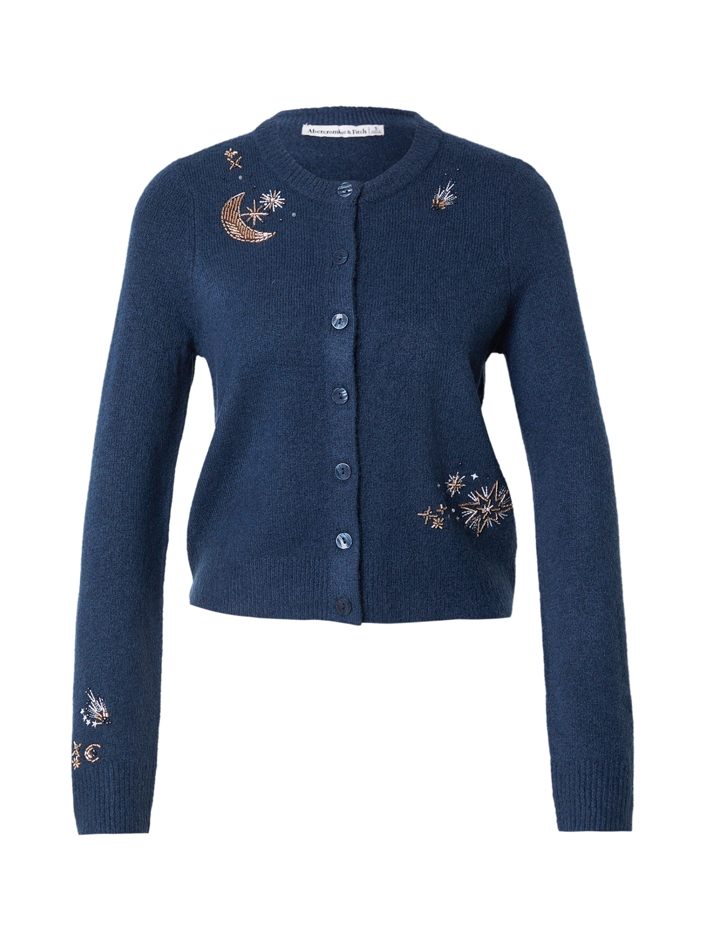 Abercrombie & Fitch Kardigán 'RAMADAN' - kék: elől