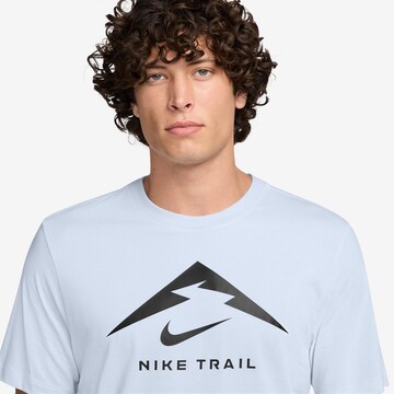 NIKE Performance Shirt 'Trail Logo' in White