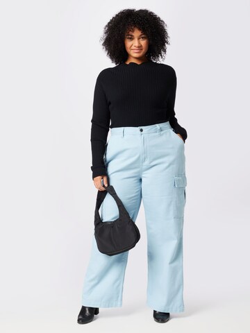 Regular Pantalon cargo 'BOBBIE' Cotton On Curve en bleu