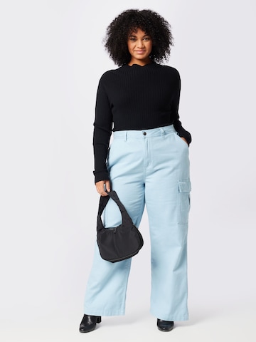 Cotton On Curve Regular Cargo Pants 'BOBBIE' in Blue