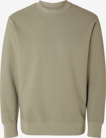 SELECTED HOMME Sweatshirt 'Adam' in Grün: predná strana