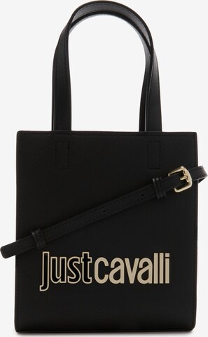 Just Cavalli Crossbody Bag in Black: front