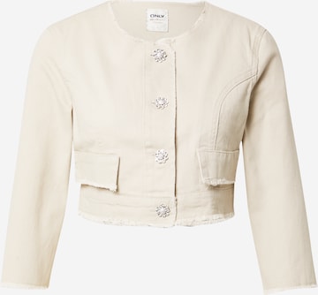 Veste mi-saison 'KIKI' ONLY en beige : devant