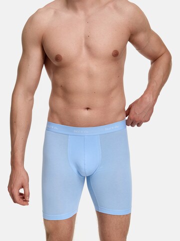 Phil & Co. Berlin - Calzoncillo boxer ' Long Boxer Briefs ' en azul
