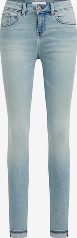 WE Fashion Skinny Jeans in Blauw: voorkant