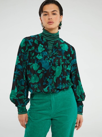 Fabienne Chapot Blouse 'Resa' in Green